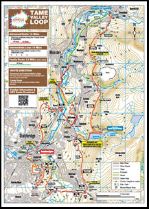 Tame Valley Loop Map