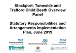Statutory responsibilities and arrangements implementation plan, June 2019