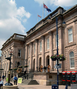 a photograph of Ashton Town Hall