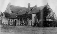 archive photograph of the Old Hall Chapel, Dukinfield