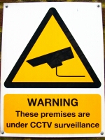 picture of a Close Circuit Television Camera (CCTV) Sign