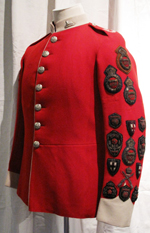 Sergeant Simpson's Tunic after conservation
