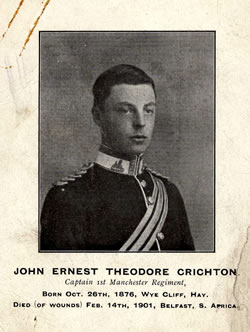 Captain John Ernest Theodore Crichton of the 1st Battalion (MRP2B/13)