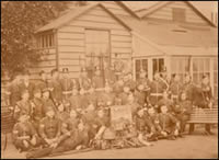 Men of the 96th Regiment of Foot, taken at Warley Barracks, Brentwood, Essex, 1875c. (MRP/1C/50)