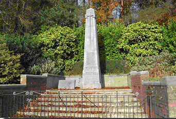 Memorial erected on the site of the ambush at Dripsey