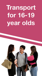 Transport for 16 - 19 Year Olds