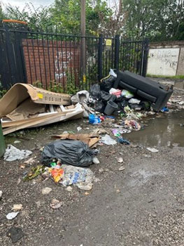 WOMAN fined for dumped rubbish in Ashton