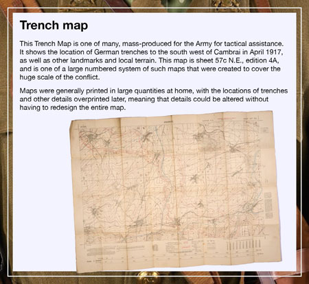 Trench map