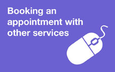 Booking an appointment with other services