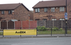 Picture of a banner on rails
