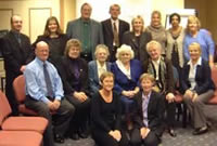 a photograph of some Safer Communities Course Attendees