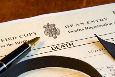 Deaths Service Charter