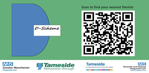 A qr code and a blue globe