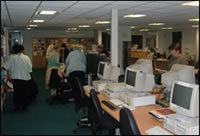 Internal photograph of the Archives building