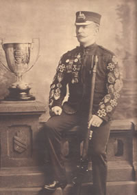 John Heap.  Many of John’s sporting medals are now on display in the Museum of the Manchester Regiment