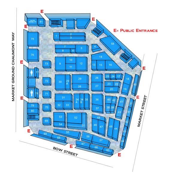 Market Hall Layout