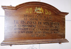 Hagnies Church Memorial, France’ 
