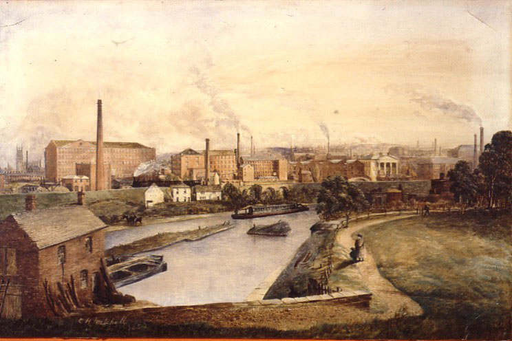 Ashton-under-Lyne Industrial Panorama
