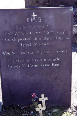 Patrick Quinn Headstone