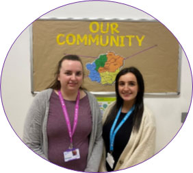 Rosanna Tye and Courtney Bellavia