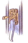 Casement lock graphic