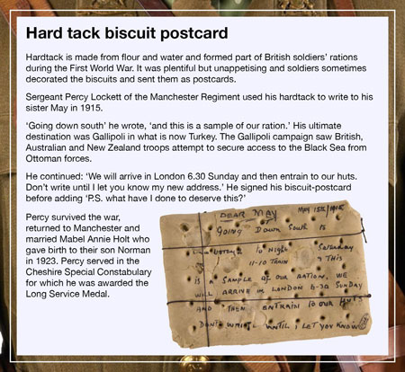 WW1 hard tack biscuit