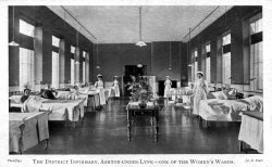Ashton District Infirmary, Women’s ward 1910 Courtesy of Tameside Local Studies and Archives