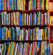 Image - books on shelves