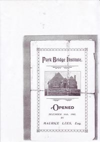 Park Bridge Institute programme re.