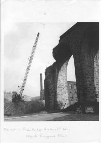 Demolition of the Viaduct, 1971