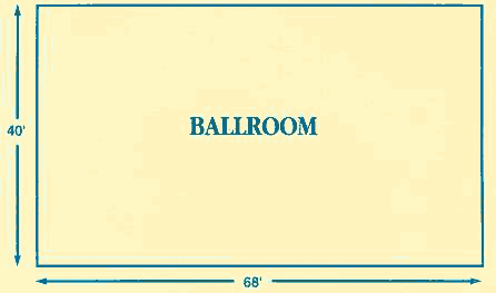 The Ballroom, Room Plan