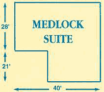 Medlock Suite, Room Plan