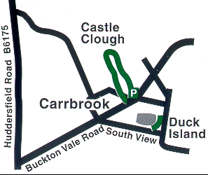 Map of Carrbrook