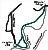 Map of Haughton Dale
