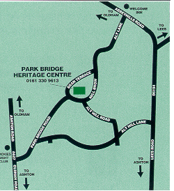 Map of Parkbridge Heritage Centre