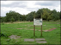 Image of a Visitor Board at the Gorse Hall Site