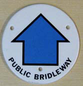 Image of a Public Bridleway sign