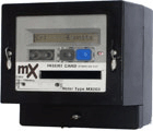 Image of a prepayment gas meter
