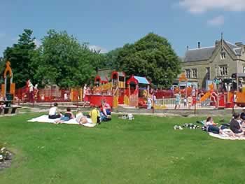 Large Playground at Ryecroft Hall, Audenshaw