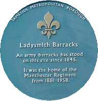 Blue Plaque for Ladysmith Barracks