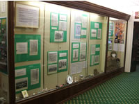 Photograph of exhibition in the Museum of the Manchester Regiment