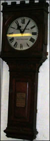 Ashton under Lyne, The Armoury - long case clock