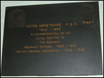 Derbyshire plaque at Ardwick Green