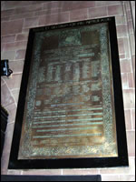 Boer War Memorial in Manchester Cathedal