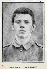 Photograph of William Buckley Taken from Oldham Chronicle Supplement dated 10 July 1915 