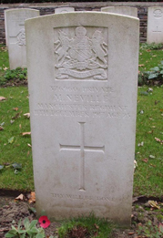 Michael Neville's memorial stone