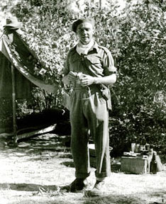 Major Rex King-Clark in Burma c1944