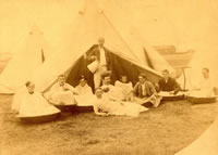 3rd Battalion Camp, Altcar, June 1888 