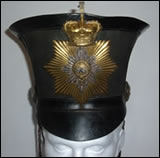 Image of the Shako after it was conserved in 2008