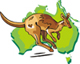 Image of a Kangaroo representing Australia